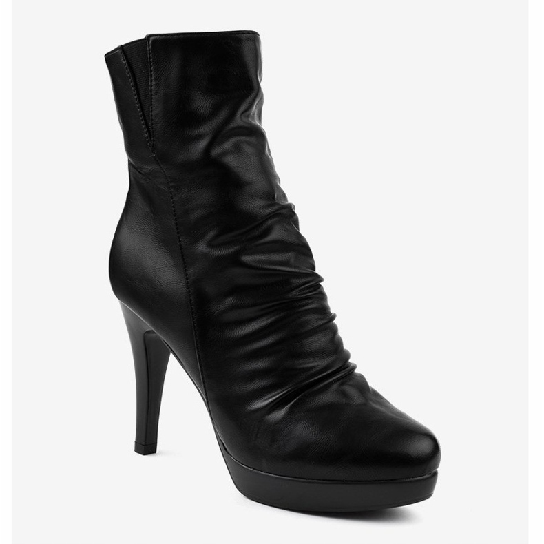 Bottes isolées noires GFA418 le noir 1