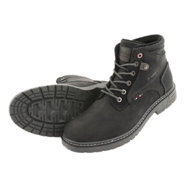 American club RH35 bottes noires pour hommes 4