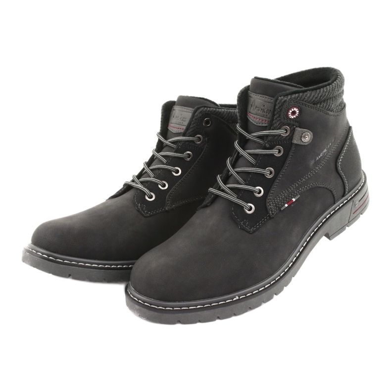 American club RH35 bottes noires pour hommes le noir 3 American club RH35 bottes noires pour hommes le noir 3