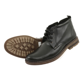 Bottes Moskała BR-1 noires pour hommes le noir 4 Bottes Moskała BR-1 noires pour hommes le noir 4