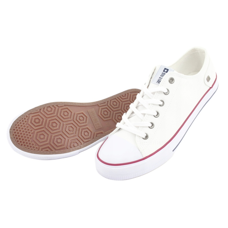 Big Star Classic Sneakers Biaded White DD274336 blanc 5