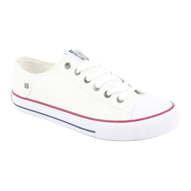 Big Star Classic Sneakers Biaded White DD274336 blanc 2