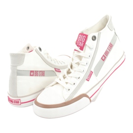 Baskets homme Big Star 174080 blanches 4 Baskets homme Big Star 174080 blanches 4