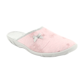 Chaussures femme Befado colorées 235D161 rose gris 1