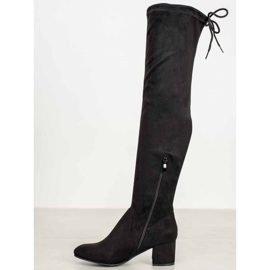 Seastar Cuissardes noires sur un poteau le noir 1