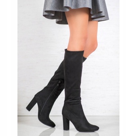Bottines élégantes VINCEZA noir 1