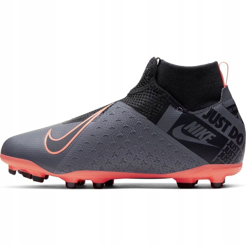 Chaussures de football Nike Phantom Vsn Academy Df FG / MG Jr AO3287 080 multicolore noir 2