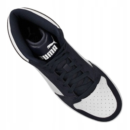Puma Rebound LayUp Sd M 370219-03 blanche le noir 2