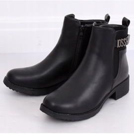 Bottes noires pour femmes noires 1210A-PA Noir le noir 1