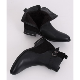 Bottines Jodhpur noires pour femmes 3332 Noir 2
