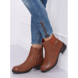 Camel 1089 Bottines Chelsea Camel brun 1