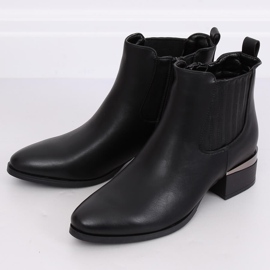 Bottines Chelsea noires pour femmes 3303 Noir 2