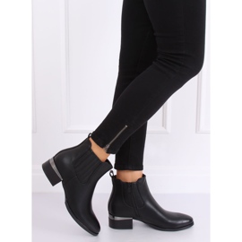 Bottines Chelsea noires pour femmes 3303 Noir le noir 1