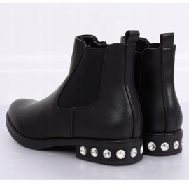 Bottines Chelsea noires pour femmes 7669 Noir le noir 1 Bottines Chelsea noires pour femmes 7669 Noir le noir 1
