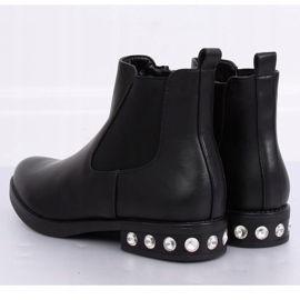 Bottines Chelsea noires pour femmes 7669 Noir le noir 2 Bottines Chelsea noires pour femmes 7669 Noir le noir 2