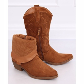Camel NC972 Bottes de cowboy camel brun 4