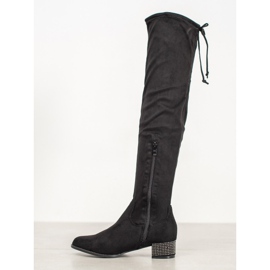 Seastar Cuissardes avec cristaux noir 1