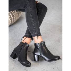 J. Star Bottines Avec Une Fermeture Éclair le noir 1
