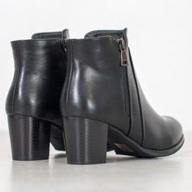 J. Star Bottines Avec Une Fermeture Éclair le noir 4