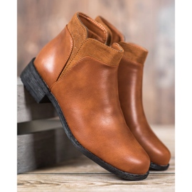 Small Swan Bottes de chameau décontractées brun 4