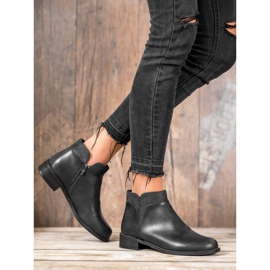 Small Swan Bottes noires décontractées le noir 5