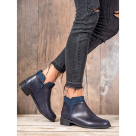 Small Swan Bottes décontractées bleu marine 2