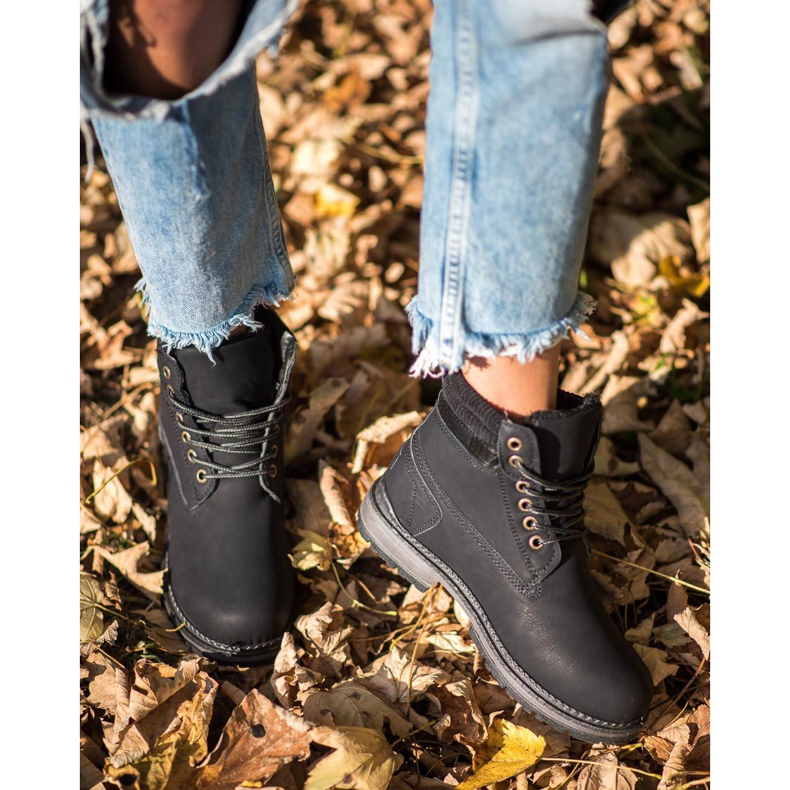 SHELOVET Trappeurs noirs 2