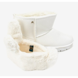 Bottes Eskimo isolées blanches NB137 4