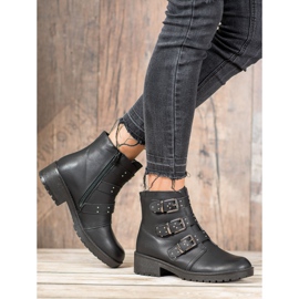 J. Star Travailleurs noirs avec fermoirs le noir 1 J. Star Travailleurs noirs avec fermoirs le noir 1