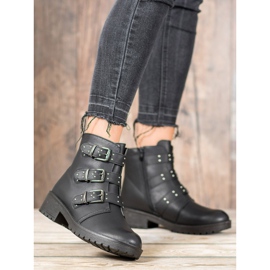 J. Star Travailleurs noirs avec fermoirs le noir 2 J. Star Travailleurs noirs avec fermoirs le noir 2