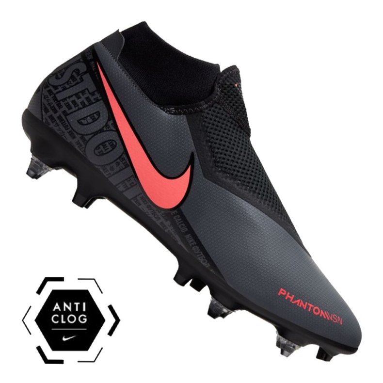 Chaussures de football Nike Phantom Vsn Academy Df SG-Pro Ac M BQ8845-080 bleu le noir 1