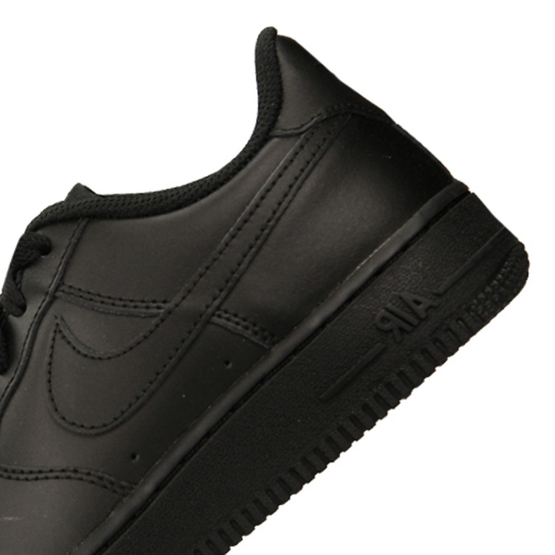 Nike Air Force 1 Gs Jr 314192-009 chaussures le noir 1