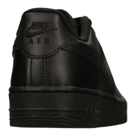 Nike Air Force 1 Gs Jr 314192-009 chaussures le noir 2