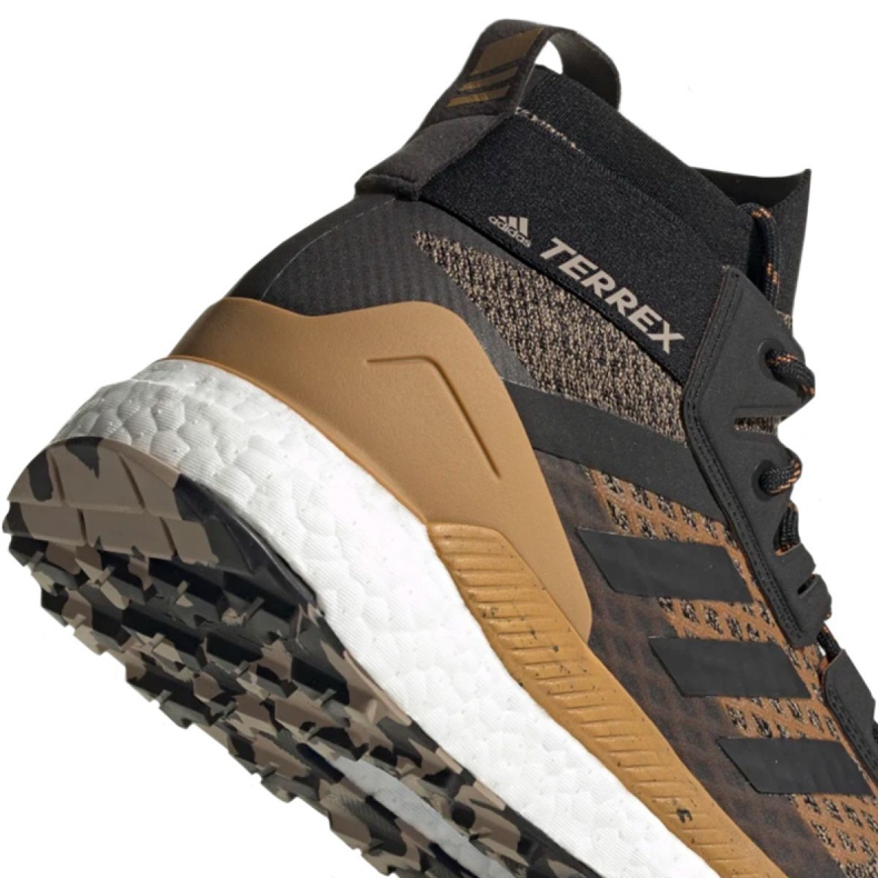 Chaussures Adidas Terrex Free Hiker M EF1307 brun noir multicolore 1