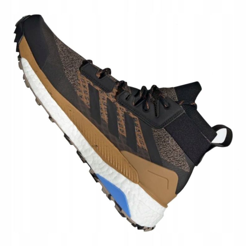 Chaussures Adidas Terrex Free Hiker M EF1307 brun noir multicolore 2