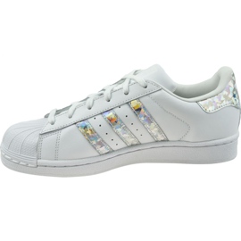 Chaussures Adidas Originals Superstar Jr F33889 blanche 1
