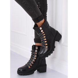 Bottes noires pour femmes noires HE110 Noir 1