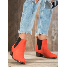 Kylie Bottines Chelsea classiques orange 2
