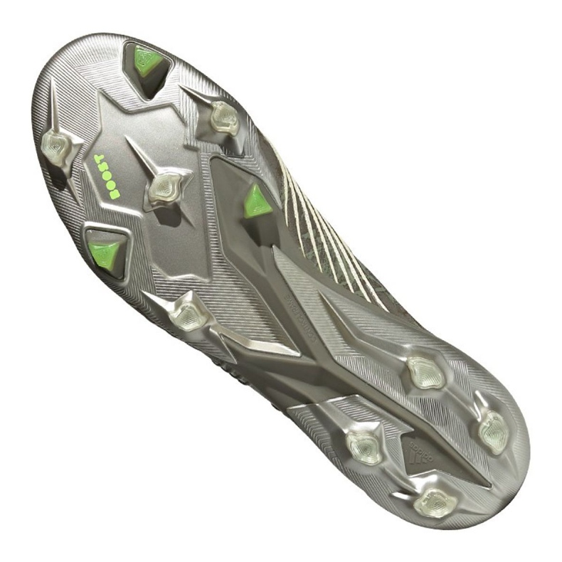 Chaussures de foot Adidas Predator 19+ Fg M EF8204 gris gris 2