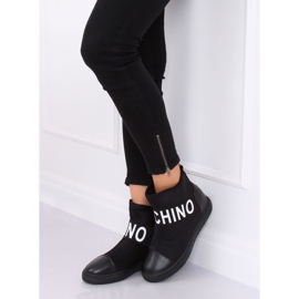 Bottes néoprène noires XY-38 Noir 1