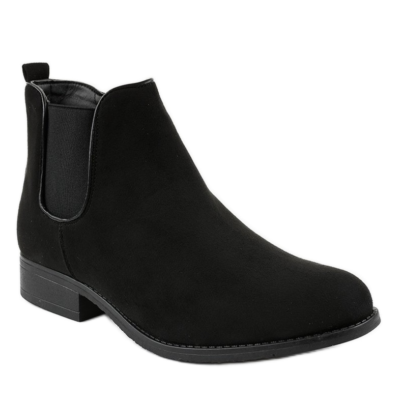 Bottines Jodhpur plates ML34 noires le noir 1