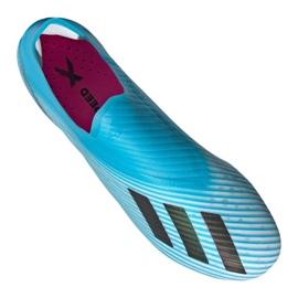 Chaussures de foot Adidas X 19+ Fg F35323 bleu bleu 2
