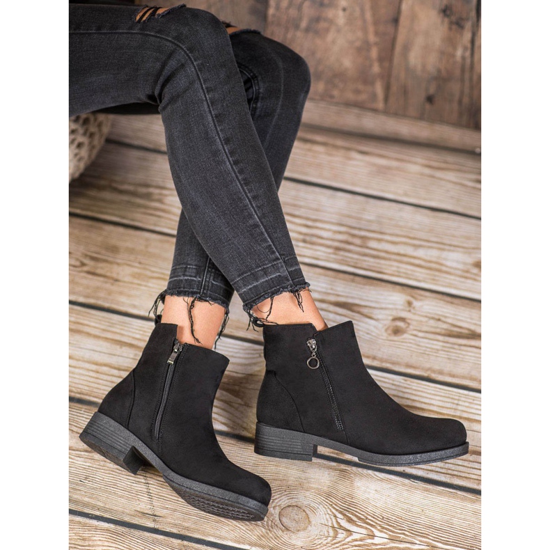 SHELOVET Bottes noires 1