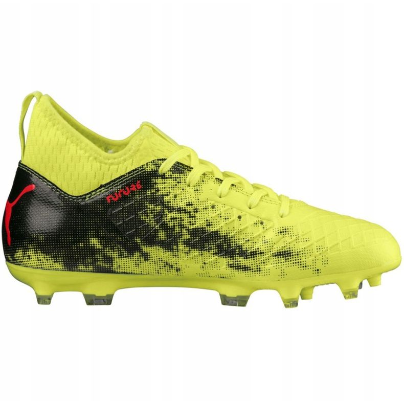 Chaussures de football Puma Future 18.3 Fg Ag Jr 104332 01 multicolore vert 1 Chaussures de football Puma Future 18.3 Fg Ag Jr 104332 01 multicolore vert 1