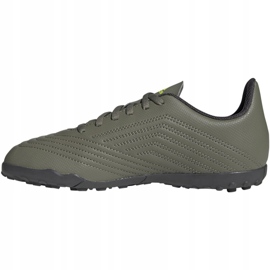 Chaussures de foot Adidas Predator 19.4 Tf Jr EF8222 multicolore vert 2