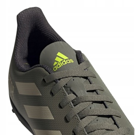 Chaussures de foot Adidas Predator 19.4 Tf Jr EF8222 multicolore vert 3