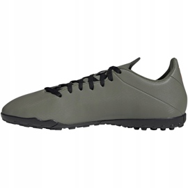 Chaussures de football adidas X 19.4 Tf EF8370 M vert gris 2 Chaussures de football adidas X 19.4 Tf EF8370 M vert gris 2