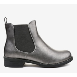 Bottines plates grises 7513-PA 2 Bottines plates grises 7513-PA 2