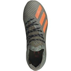 Chaussures de foot Adidas X 19.1 Jr Fg EF8301 vert vert 1