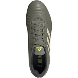 Chaussures de foot Adidas Predator 19.4 FxG M EF8211 bleu marin gris 2